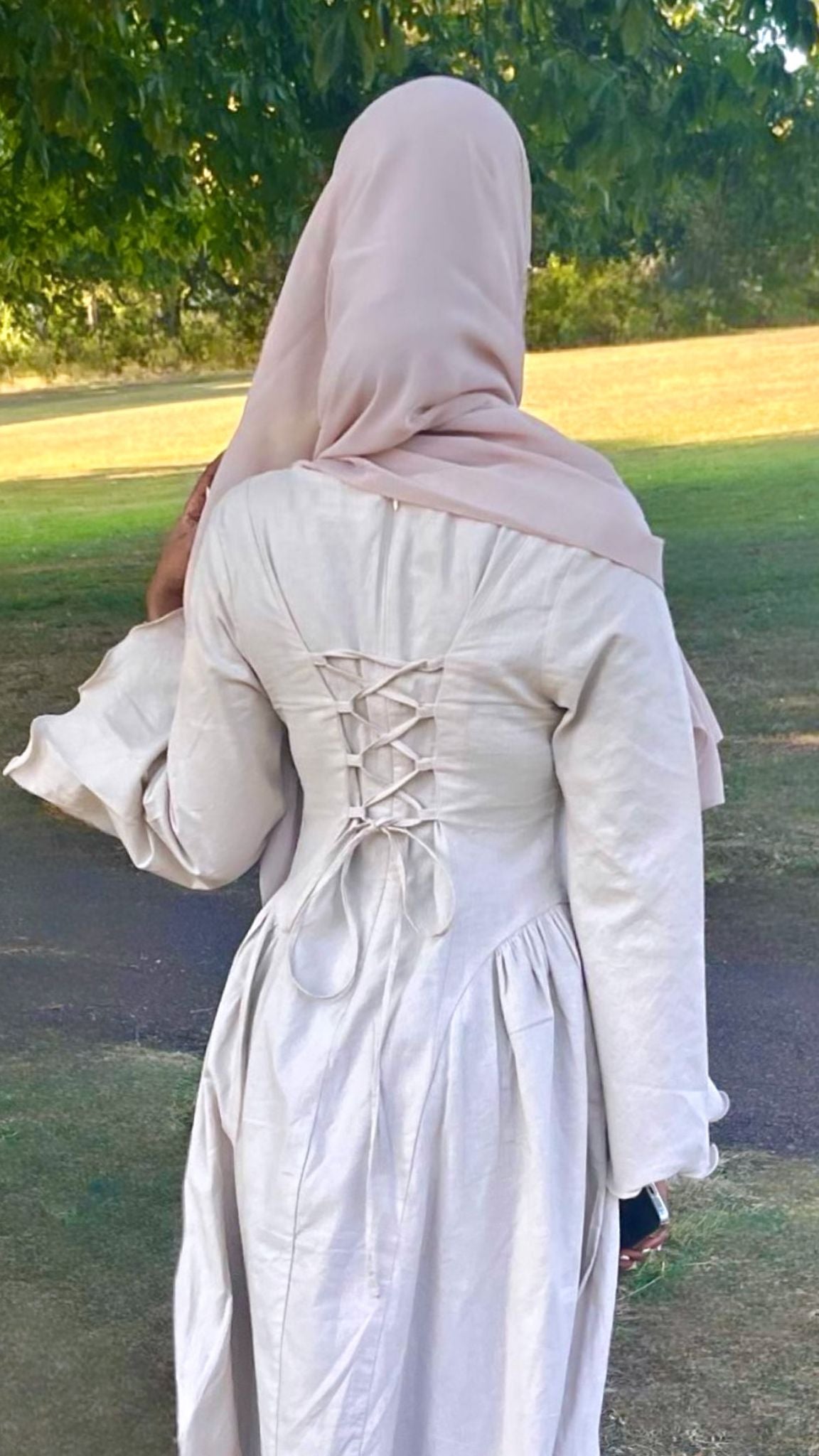 Beige Linen Dress – Last Pieces